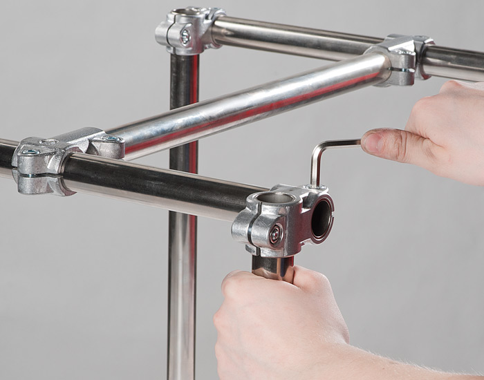Tube connectors are flexible, quick and easy to use
