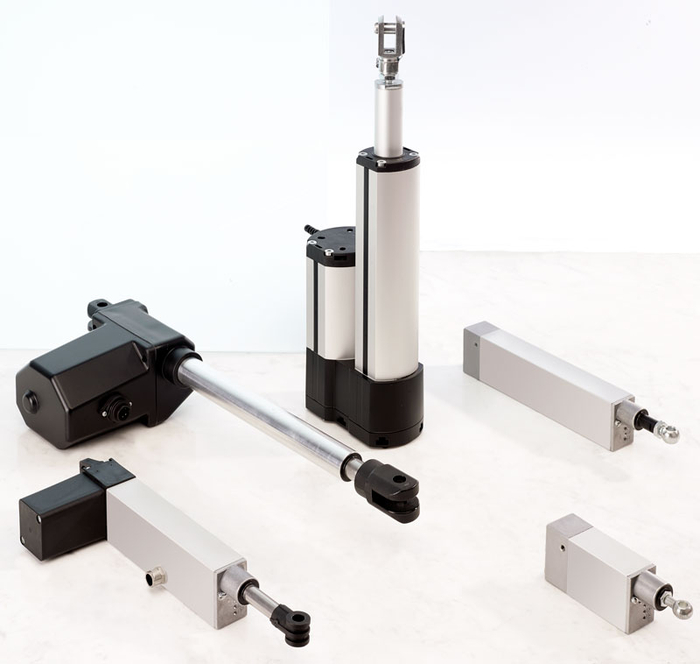 Electric cylinders for industrial applications