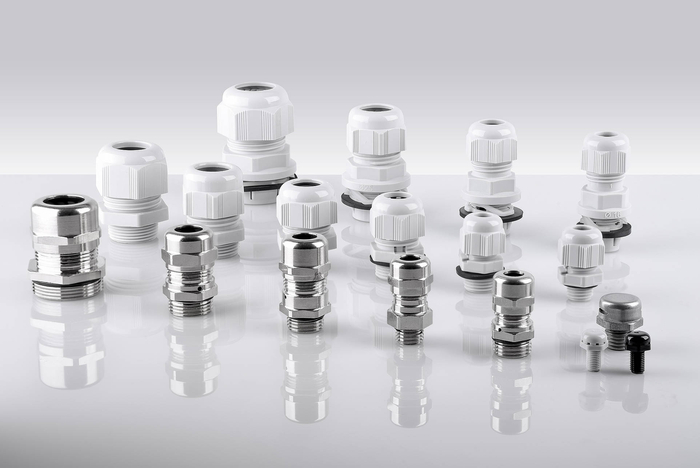 New cable glands and pressure compensation elements expand BOPLA's product range